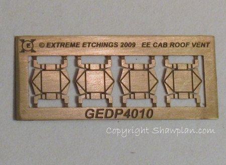 GEDP4010 English Electric Cab Roof Vents